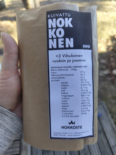Kuivattu nokkonen